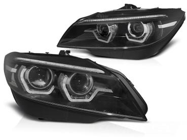 Xenon Scheinwerfer DRL LED Tagfahrlicht für BMW Z4 E89 Bj. 09-13 Schwarz AFS